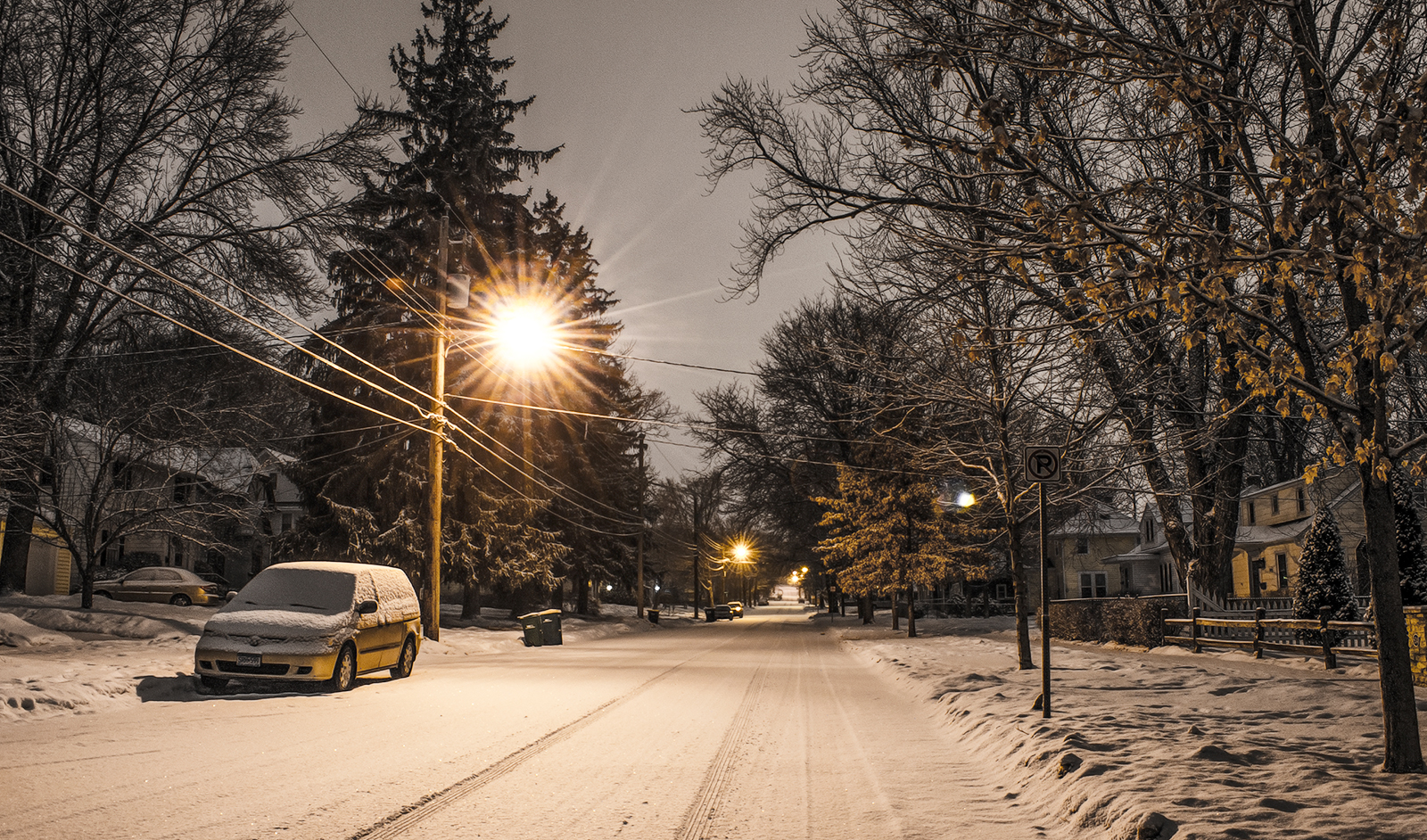 Snowy Street